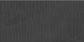 Badrock Shadow Deco Art Керамогранит графитовый 60х120 матовый структурный