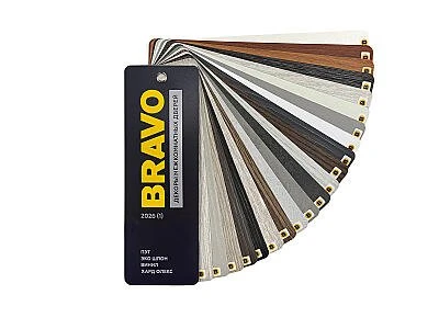 Веер "Декоры межкомнатных дверей" (цвет Grey Silk)