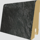 Плинтус Камень Адолари чёрный L528