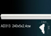 Молдинг гладкий AD313