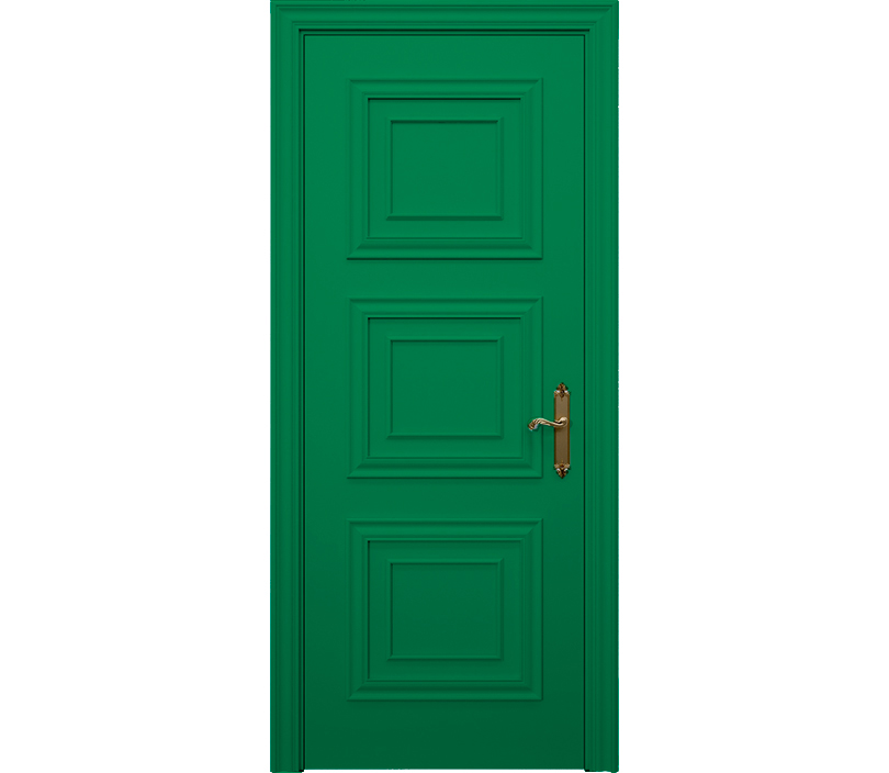 Дверь межкомнатная глухая Каталина ДГ6 зеленая