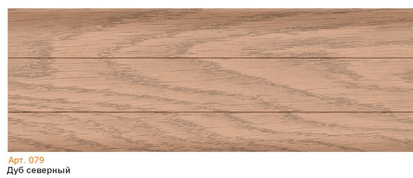 Плинтус 079 Дуб северный  2500x58x20