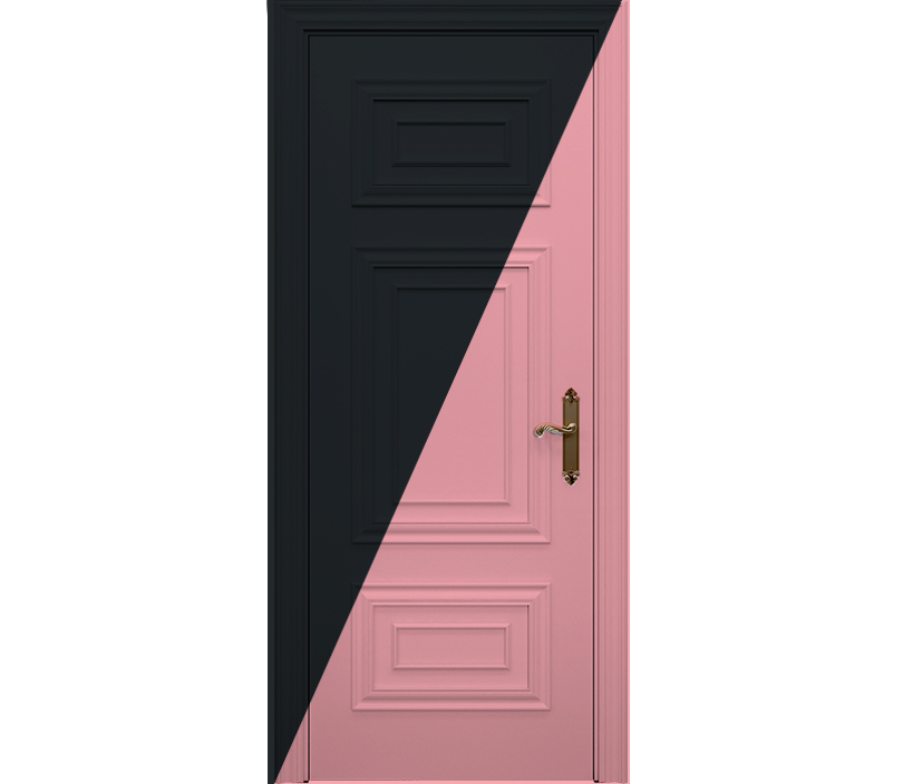 Дверь межкомнатная глухая Каталина ДГ5 черная