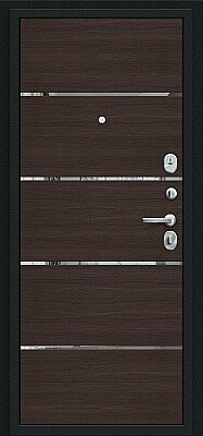 Лайн (цвет Букле черное/Wenge Veralinga)