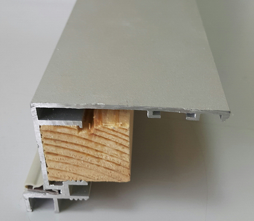 Коробка дверная распашная ALU анодированная 55*70*2100 мм