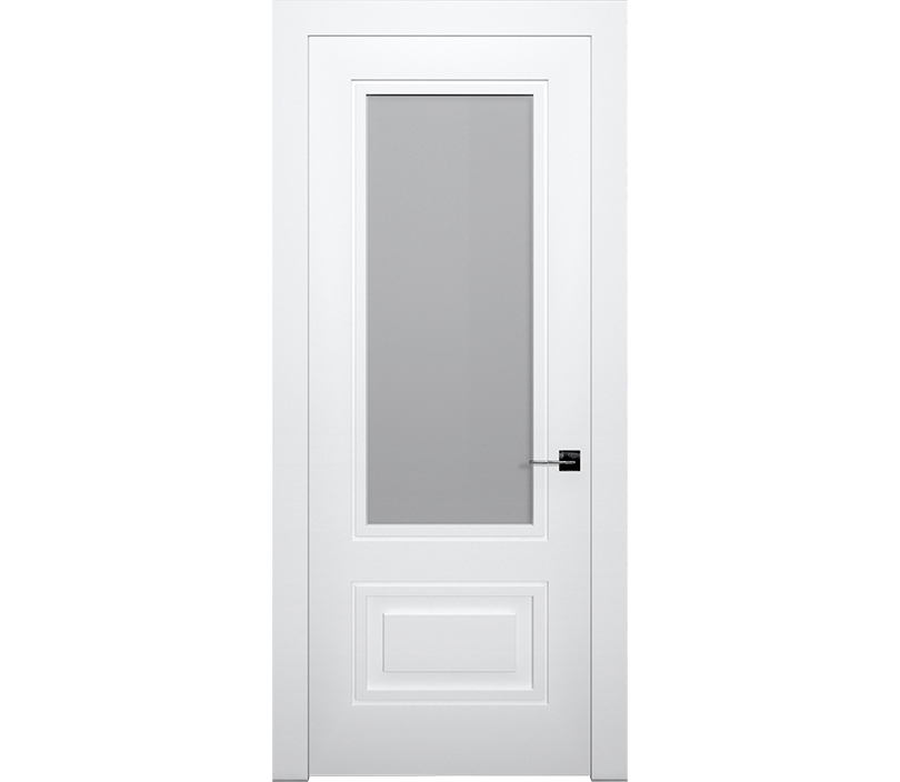 Дверь межкомнатная со стеклом Гранада ДО2-2 с патиной