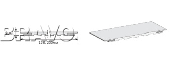 Добор "Т" 2070*200*8 Stormy Matt